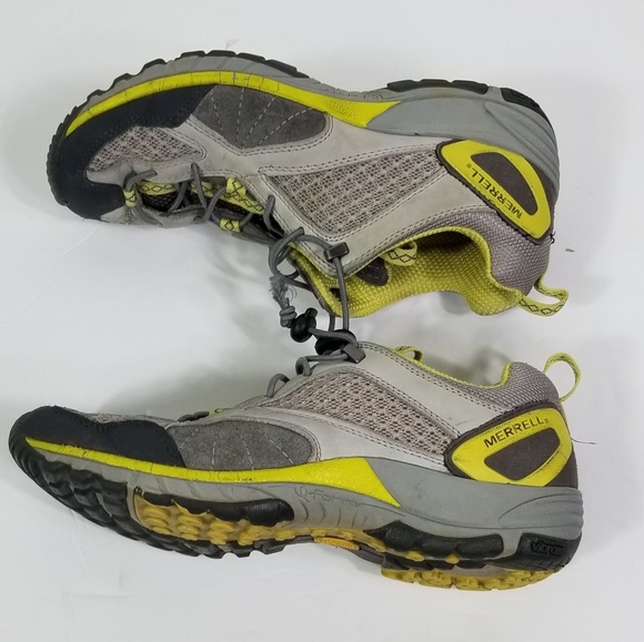 Merrell Avian light ventilator sz8.5 gray & yellow - Picture 3 of 4